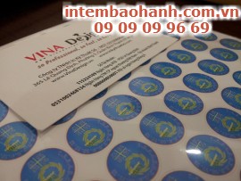 In tem bảo hành TPHCM