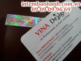 In tem chống hàng giả tròn bế theo đường viền cho Suri Shop